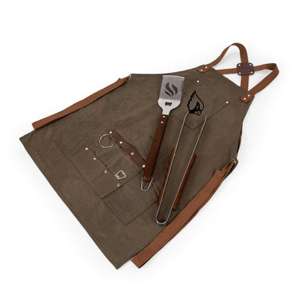 Arizona Cardinals - BBQ Apron with Tools & Bottle Opener