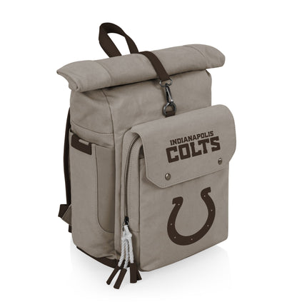 Indianapolis Colts - Carmel Roll Top Picnic Backpack Cooler