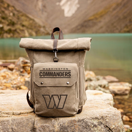 Washington Commanders - Carmel Roll Top Picnic Backpack Cooler
