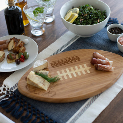 Washington Commanders Mickey Mouse - Touchdown! Football Cutting Board & Serving Tray