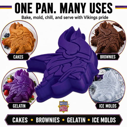 Minnesota Vikings Cake Pan