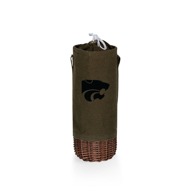 Kansas State Wildcats Malbec Insulated Canvas Wine Bottle Basket