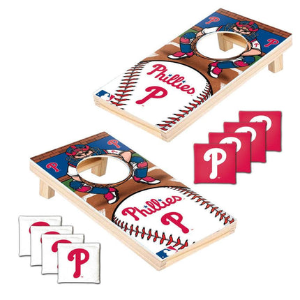 Philadelphia Phillies - MLB Tabletop Cornhole