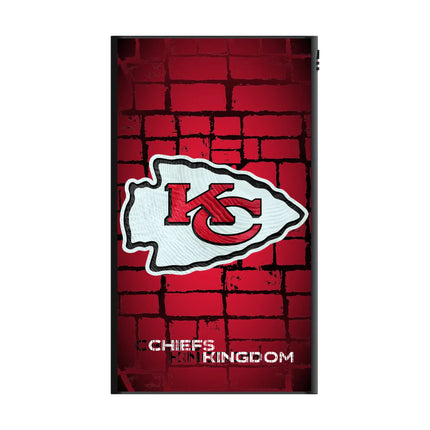 Kansas City Chiefs Brick 5000mAh Flat Powerbank
