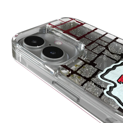 Kansas City Chiefs Brick Glitter Phone Case for Apple iPhone