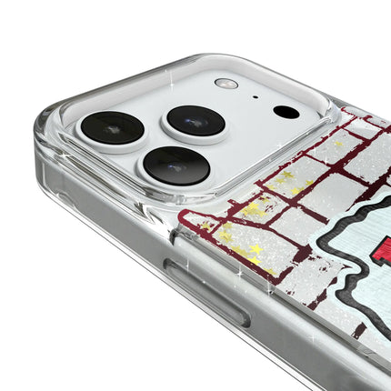 Kansas City Chiefs Brick Glitter Phone Case for Apple iPhone