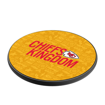 Kansas City Chiefs Deco 15-Watt Wireless Charger