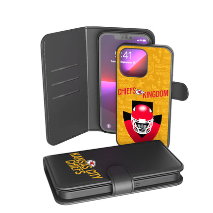 Kansas City Chiefs Deco Wallet Phone Case for Apple iPhone