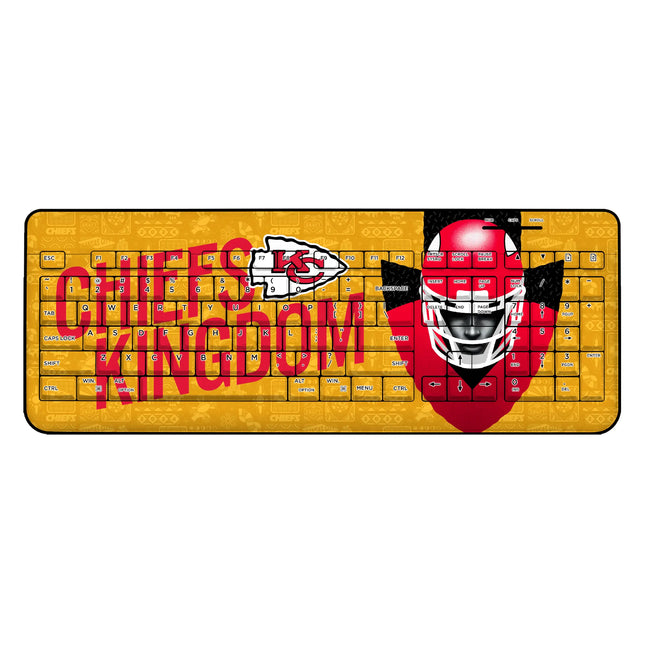 Kansas City Chiefs Deco Wireless USB Keyboard