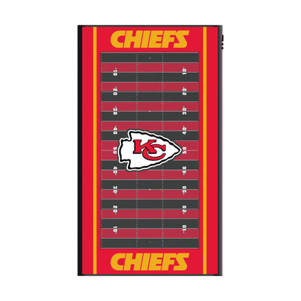 Kansas City Chiefs Field 5000mAh Flat Powerbank