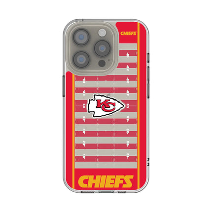 Kansas City Chiefs Field Clear Phone Case for Apple iPhone