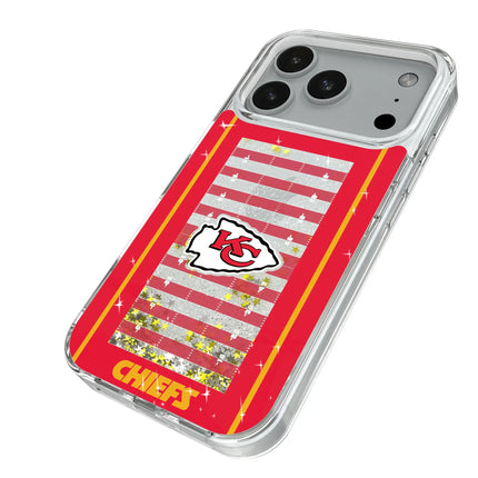Kansas City Chiefs Field Glitter Phone Case for Apple iPhone