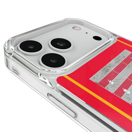 Kansas City Chiefs Field Glitter Phone Case for Apple iPhone