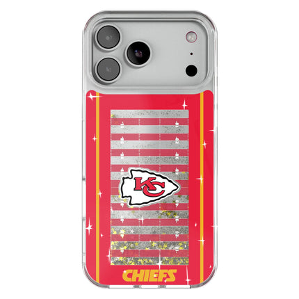 Kansas City Chiefs Field Glitter Phone Case for Apple iPhone
