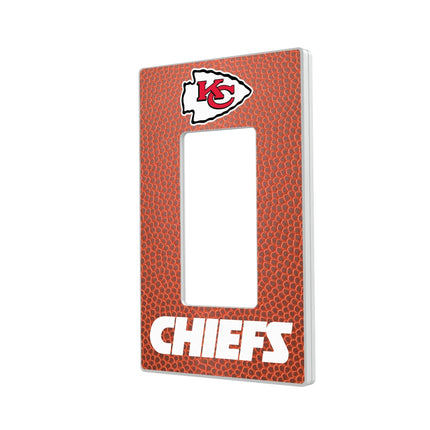 Kansas City Chiefs Football Hidden-Screw Light Switch Plate