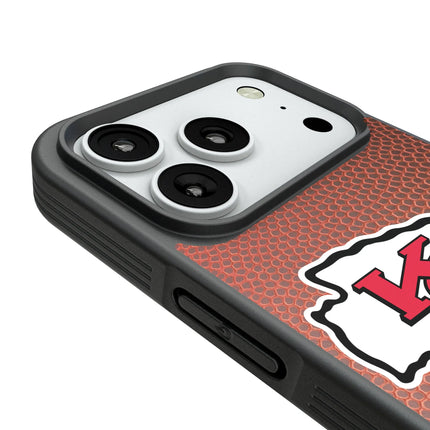Kansas City Chiefs Football Wordmark Bump Phone Case for Apple iPhone