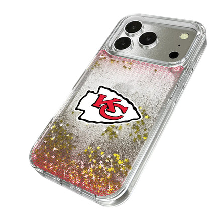 Kansas City Chiefs Linen Glitter Phone Case for Apple iPhone