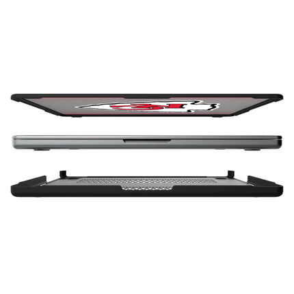 Kansas City Chiefs Linen Laptop Case for Apple MacBook