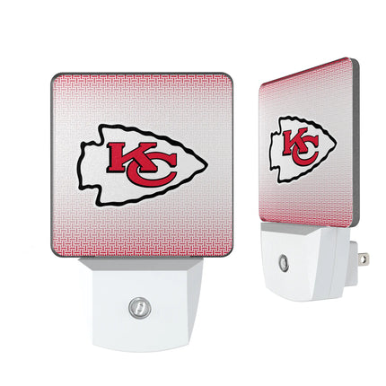 Kansas City Chiefs Linen Night Light 2-Pack