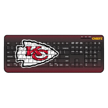 Kansas City Chiefs Linen Wireless USB Keyboard