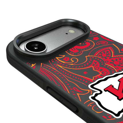 Kansas City Chiefs Paisley Bump Phone Case for Apple iPhone