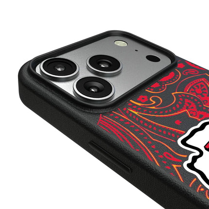 Kansas City Chiefs Paisley MagSafe Compatible Phone Case for Apple iPhone