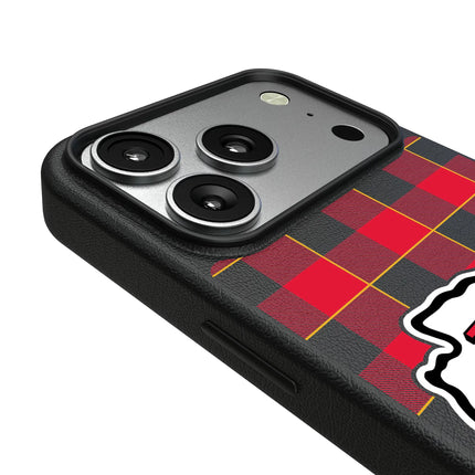 Kansas City Chiefs Plaid MagSafe Compatible Phone Case for Apple iPhone