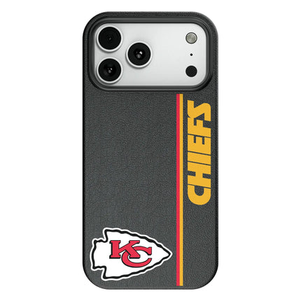 Kansas City Chiefs Sidebar MagSafe Compatible Phone Case for Apple iPhone