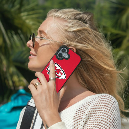 Kansas City Chiefs Stripe Bump Phone Case for Apple iPhone