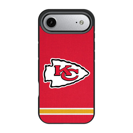 Kansas City Chiefs Stripe Bump Phone Case for Apple iPhone