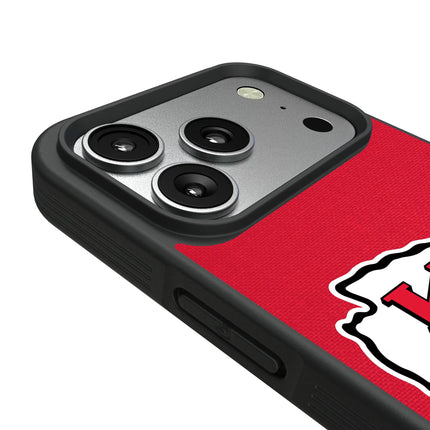 Kansas City Chiefs Stripe Bump Phone Case for Apple iPhone