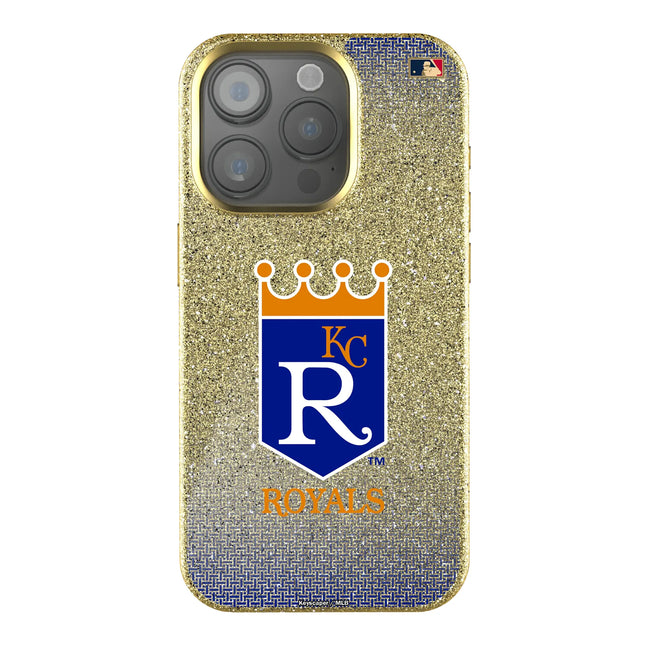 Kansas City Royals 1969-1978 - Cooperstown Collection Linen Bling Phone Case for Apple iPhone
