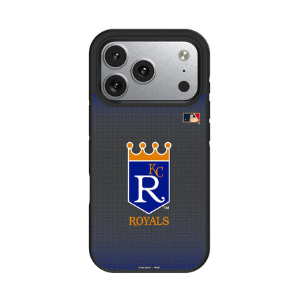 Kansas City Royals 1969-1978 - Cooperstown Collection Linen Bump Phone Case for Apple iPhone