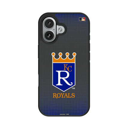 Kansas City Royals 1969-1978 - Cooperstown Collection Linen Bump Phone Case for Apple iPhone