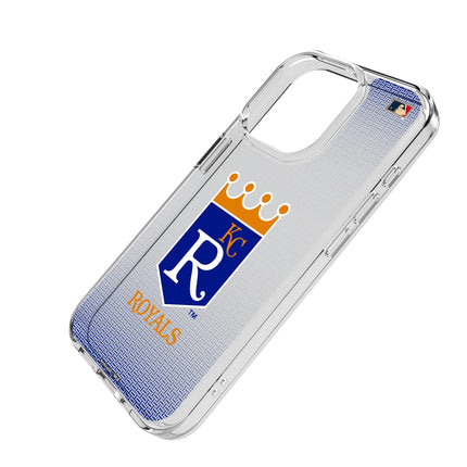 Kansas City Royals 1969-1978 - Cooperstown Collection Linen Clear Phone Case for Apple iPhone