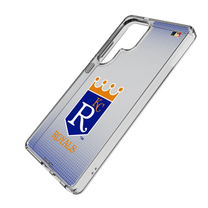 Kansas City Royals 1969-1978 - Cooperstown Collection Linen Clear Phone Case for Samsung Galaxy