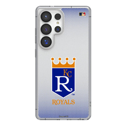 Kansas City Royals 1969-1978 - Cooperstown Collection Linen Clear Phone Case for Samsung Galaxy