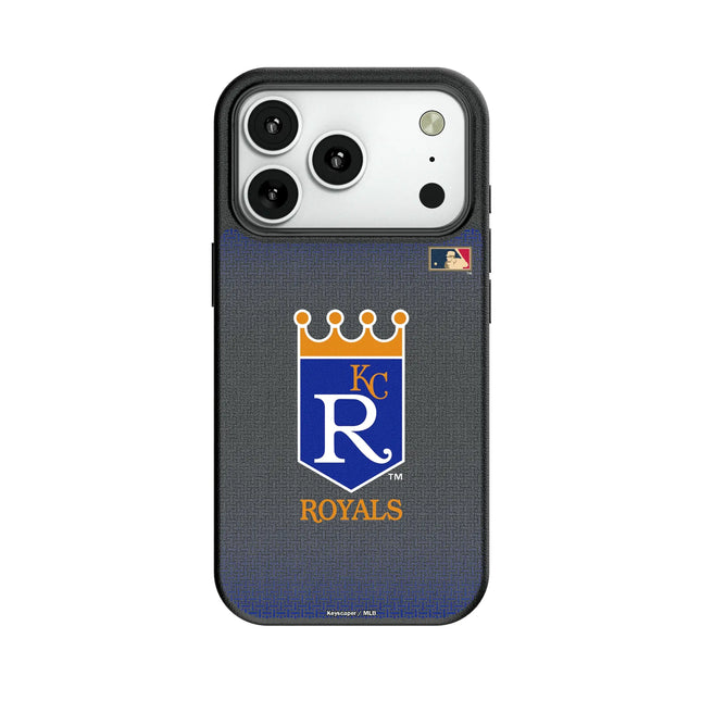 Kansas City Royals 1969-1978 - Cooperstown Collection Linen MagSafe Compatible Phone Case for Apple iPhone