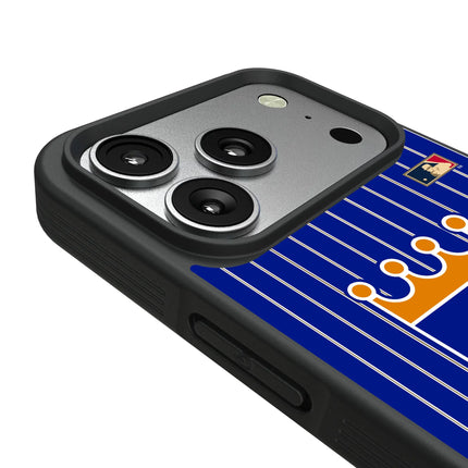 Kansas City Royals 1969-1978 - Cooperstown Collection Pinstripe Bump Phone Case for Apple iPhone