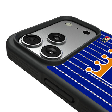 Kansas City Royals 1969-1978 - Cooperstown Collection Pinstripe Bump Phone Case for Apple iPhone