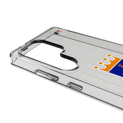 Kansas City Royals 1969-1978 - Cooperstown Collection Pinstripe Clear Phone Case for Samsung Galaxy