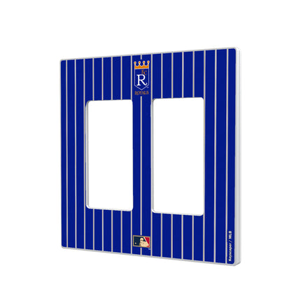 Kansas City Royals 1969-1978 - Cooperstown Collection Pinstripe Hidden-Screw Light Switch Plate