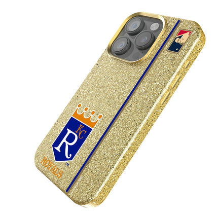 Kansas City Royals 1969-1978 - Cooperstown Collection Sidebar Bling Phone Case for Apple iPhone