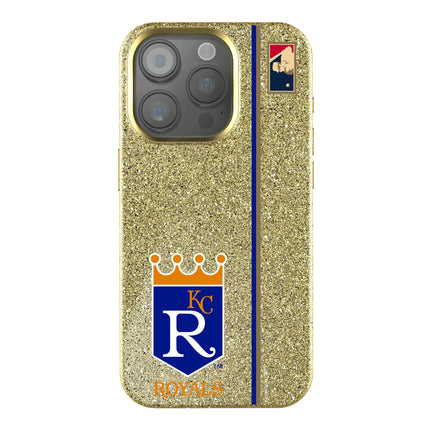 Kansas City Royals 1969-1978 - Cooperstown Collection Sidebar Bling Phone Case for Apple iPhone