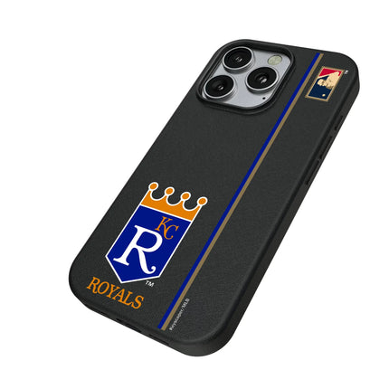 Kansas City Royals 1969-1978 - Cooperstown Collection Sidebar MagSafe Compatible Phone Case for Apple iPhone