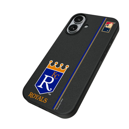 Kansas City Royals 1969-1978 - Cooperstown Collection Sidebar MagSafe Compatible Phone Case for Apple iPhone