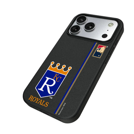 Kansas City Royals 1969-1978 - Cooperstown Collection Sidebar MagSafe Compatible Phone Case for Apple iPhone