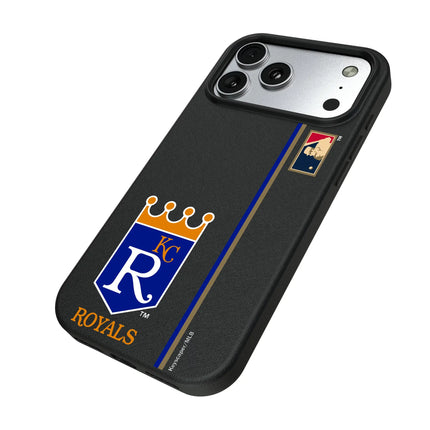 Kansas City Royals 1969-1978 - Cooperstown Collection Sidebar MagSafe Compatible Phone Case for Apple iPhone