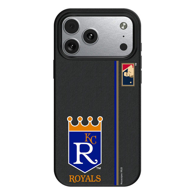 Kansas City Royals 1969-1978 - Cooperstown Collection Sidebar MagSafe Compatible Phone Case for Apple iPhone