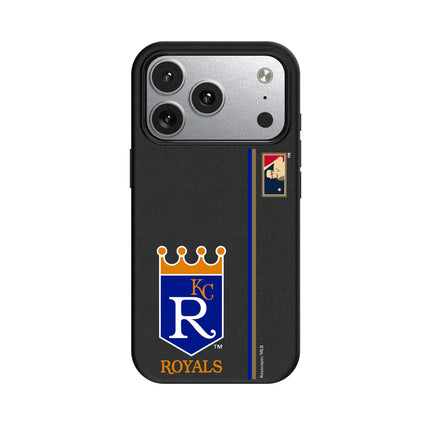 Kansas City Royals 1969-1978 - Cooperstown Collection Sidebar MagSafe Compatible Phone Case for Apple iPhone